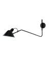 Azzardo DRAGO WALL BK Black 1xE27 Designer Arm Wall Lamp Adjustable AZ5619