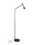 LED floor lamps - Azzardo CYGNUS Floor Wash BK Black 1xGU10 AZ5623 - product 1