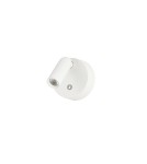 Reading wall lamps - Azzardo COMO ROUND WALL WH White 1xLED Wall lamp with Touch Switch and Dimmer AZ5629 - product 1