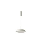 LED pendant lamps - Azzardo CLARA Pendant 15 WH White 1xLED 3000K AZ5809 - product 1