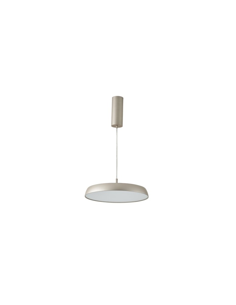 LED pendant lamps - Azzardo CLARA Pendant 15 CHABN Bronze Champagne 1xLED 3000K AZ5808 - product kolory-swiatla.pl 1