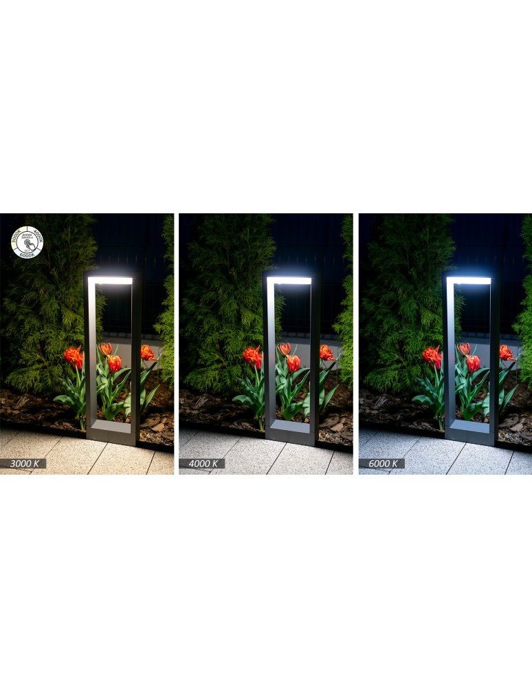 Standing garden lamps - SU-MA FORM 50cm Standing YB19503 Variable Color 3000K/4000K/6000K. - product kolory-swiatla.pl 2