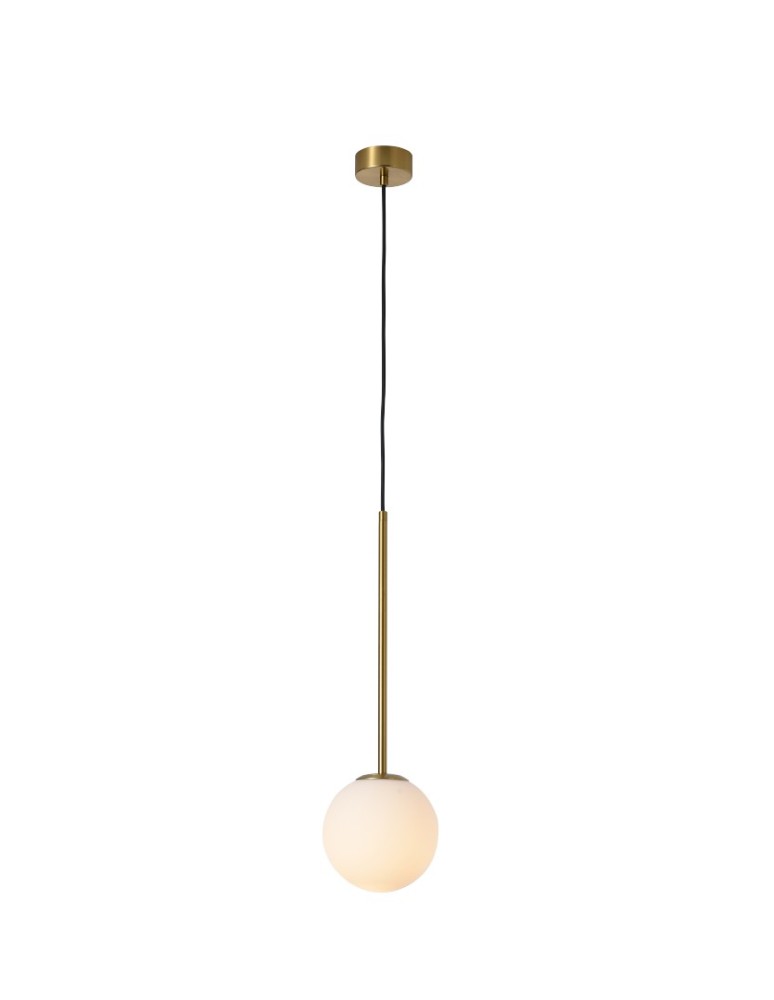 Single pendant lamps - YASKR Bolti Pendant Lamp 1xE14 gold PL0112-GD   - product kolory-swiatla.pl 2