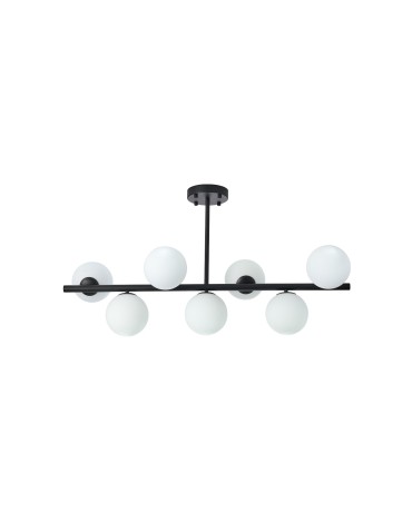 YASKR Bolti Ceiling Lamp 7xE14 black PLC0104-BK 101 cm. 