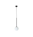 Pendant lamps spheres - YASKR Bolti Pendant Lamp 1xE14 black PL0112-BK   - product 1