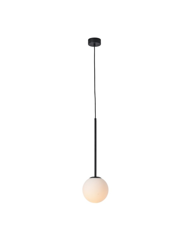 Pendant lamps spheres - YASKR Bolti Pendant Lamp 1xE14 black PL0112-BK   - product kolory-swiatla.pl 2