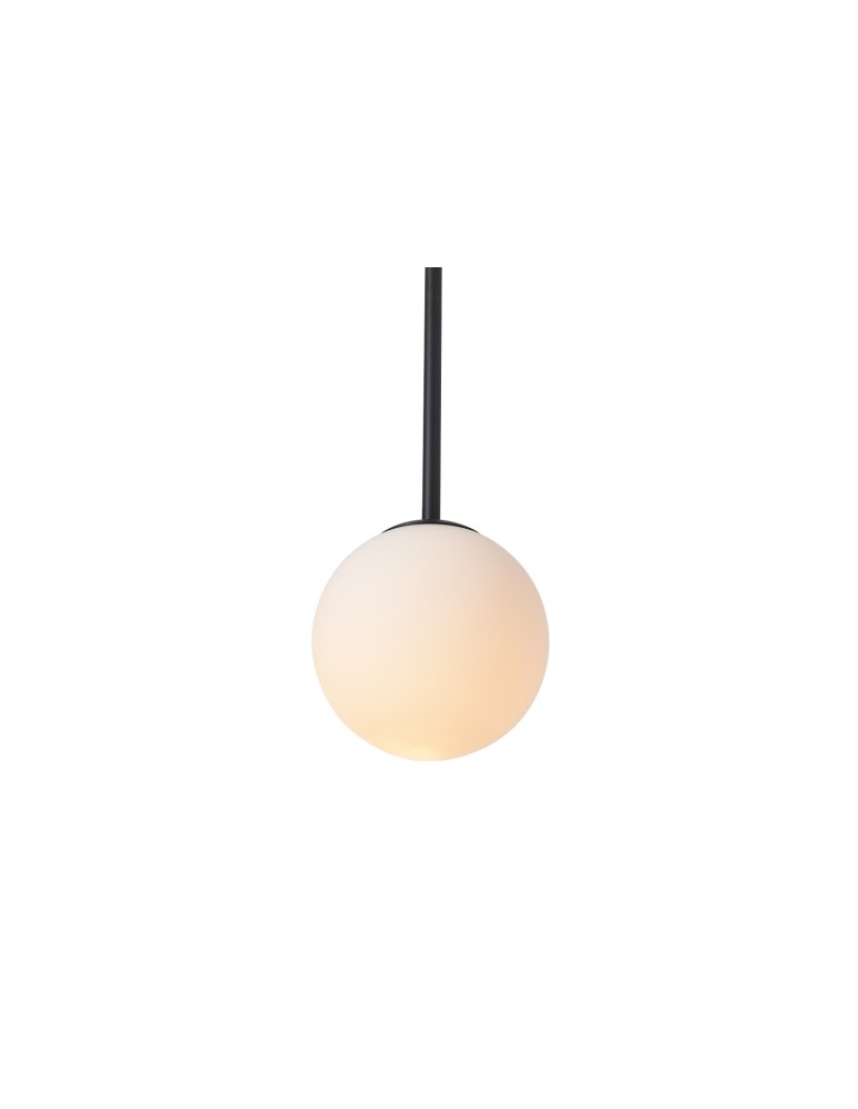 Pendant lamps spheres - YASKR Bolti Pendant Lamp 1xE14 black PL0112-BK   - product kolory-swiatla.pl 3