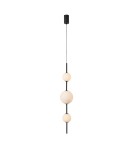 Pendant lamps spheres - YASKR Bolti IP44 LED Pendant Lamp black PL0109-3   - product 1