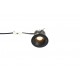 YASKR Oczko podtynkowe Pik LED czarne RL0106-CCT-BK 