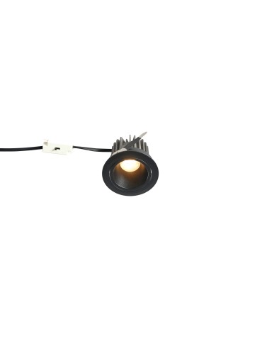 YASKR Pik LED flush-mounted pendant light black RL0106-CCT-BK  