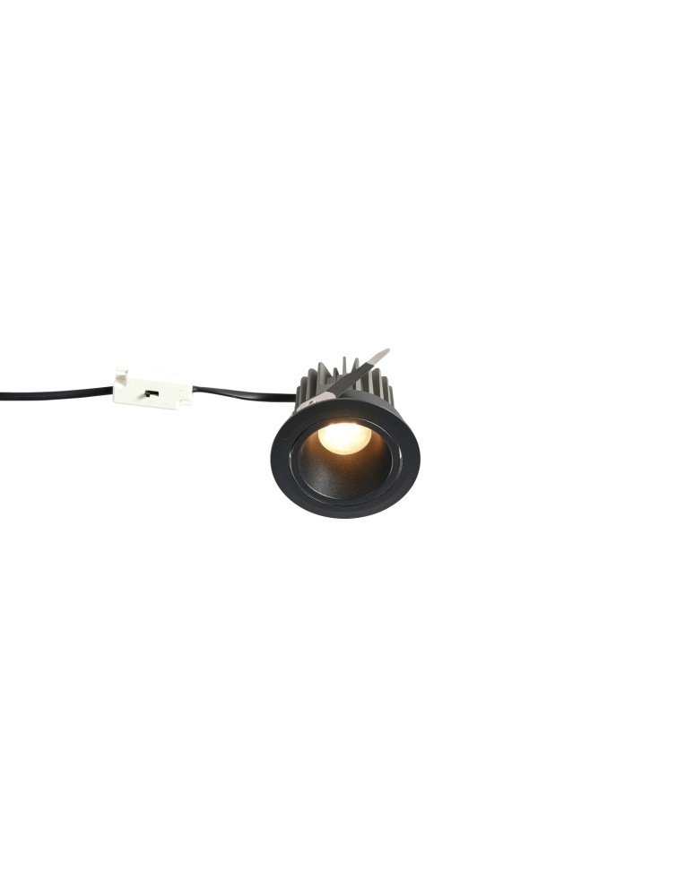 Flush-mounted lamps - pendants - YASKR Pik LED flush-mounted pendant light black RL0106-CCT-BK   - product kolory-swiatla.pl 1