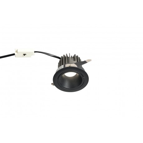 YASKR Oczko podtynkowe Pik LED czarne RL0106-CCT-BK 