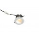 YASKR Oczko podtynkowe Pik LED białe RL0106-CCT-WH 