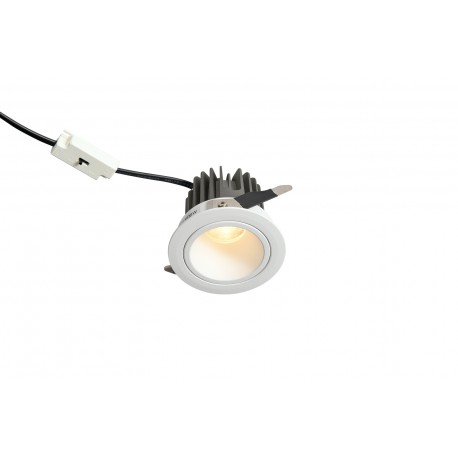 YASKR Oczko podtynkowe Pik LED białe RL0106-CCT-WH 