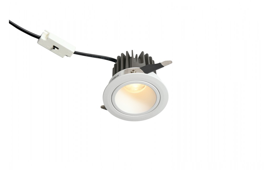 YASKR Oczko podtynkowe Pik LED białe RL0106-CCT-WH 