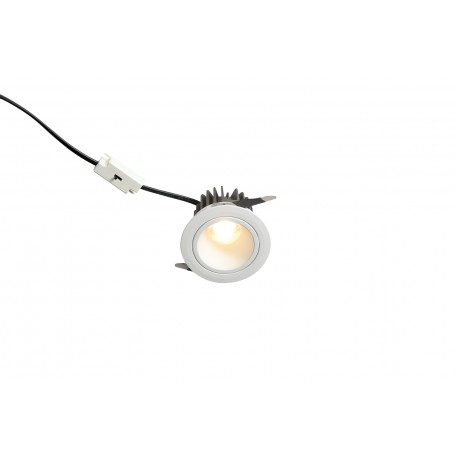 YASKR Oczko podtynkowe Pik LED białe RL0106-CCT-WH 