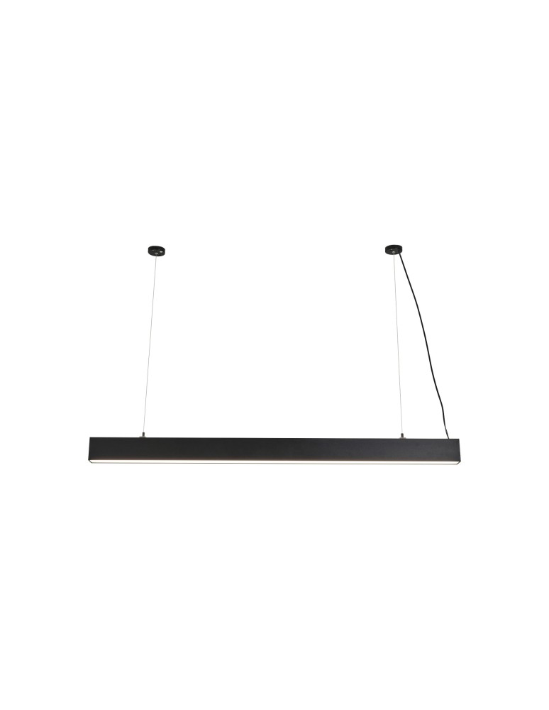 Pendant lamps over desk - YASKR Sigi V LED Pendant Lamp black PL0130-BK   - product kolory-swiatla.pl 1