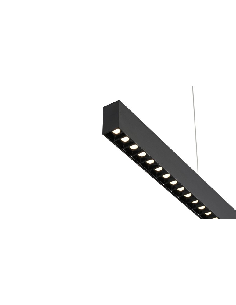 Pendant lamps over desk - YASKR Sigi I LED Pendant Lamp black PL0126-BK   - product kolory-swiatla.pl 3