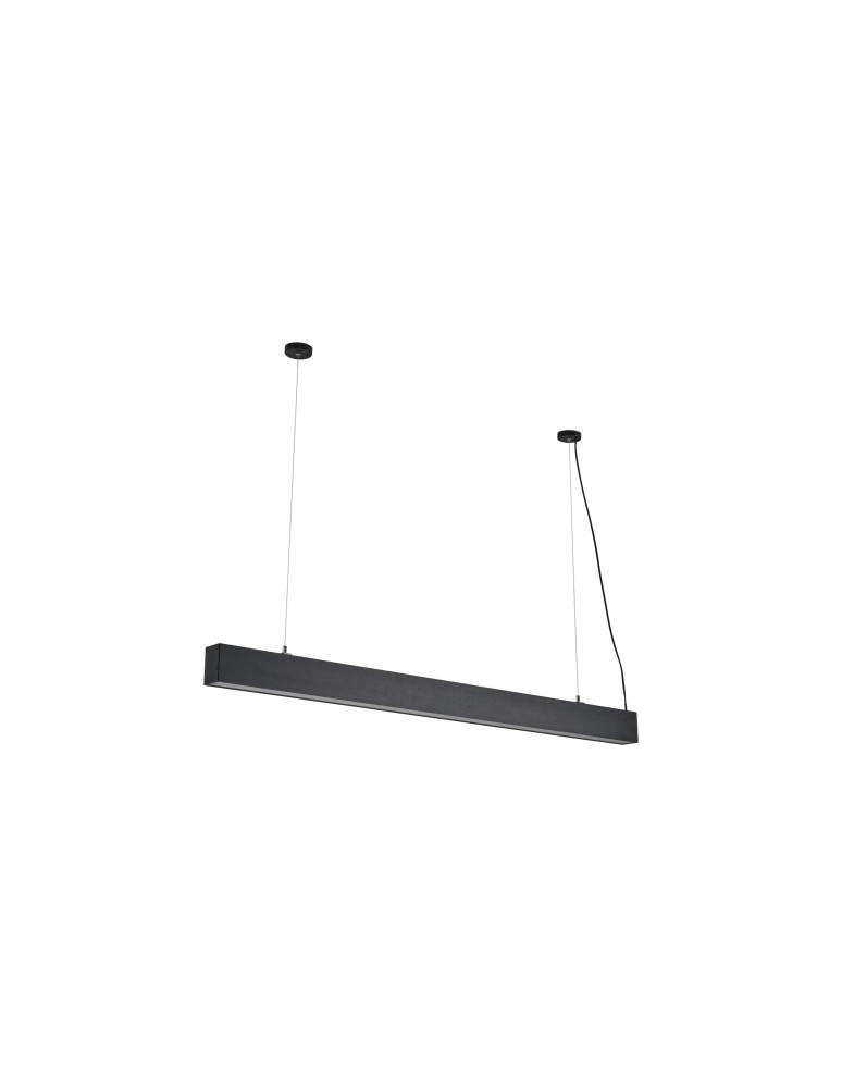 Pendant lamps over desk - YASKR Sigi V LED Pendant Lamp black PL0130-BK   - product kolory-swiatla.pl 2