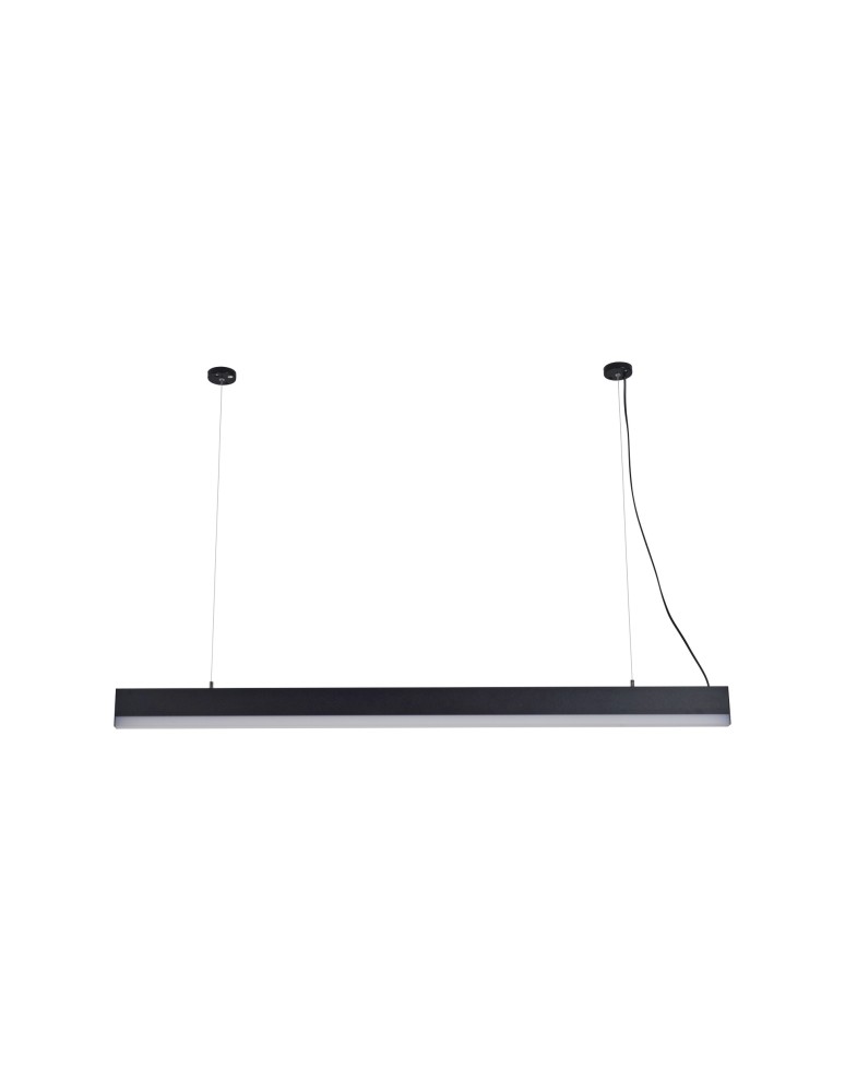 Pendant lamps over desk - YASKR Sigi IV LED Pendant Lamp black PL0129-BK   - product kolory-swiatla.pl 1