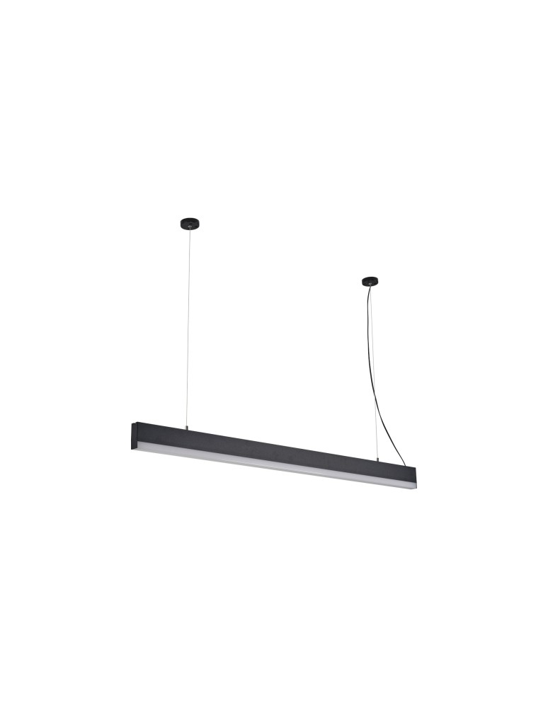 Pendant lamps over desk - YASKR Sigi IV LED Pendant Lamp black PL0129-BK   - product kolory-swiatla.pl 2