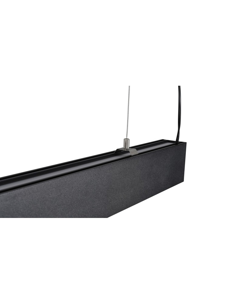 Pendant lamps over desk - YASKR Sigi V LED Pendant Lamp black PL0130-BK   - product kolory-swiatla.pl 4