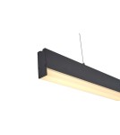 Pendant lamps over desk - YASKR Sigi IV LED Pendant Lamp black PL0129-BK   - product 4