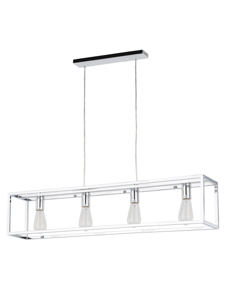 Loft pendant lamps - ITALUX Sigalo Pendant 4xE27 MD-BR4366-D4 CH - product kolory-swiatla.pl 1