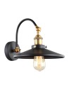 ITALUX Verda Wall lamp 1xE27 MBM-3458/1 BK+GD
