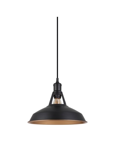 ITALUX Freya Wisząca 1xE27 MDM-2315/1 M BK+GD