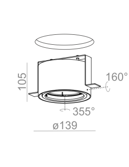 Aqform RING 111 trimless 12V drop-in 37161-0000-T8-PH - product 2