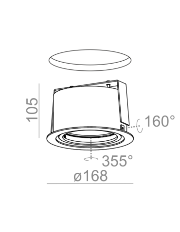 Aqform RING 111 12V Wpust 37151-0000-T8-PH - produkt 2