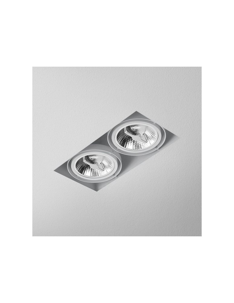 Frameless flush-mounted lamps - trimless - Aqform SQUARES 111x2 trimless 230V drop-in 37512-0000-U8-PH - product kolory-swiatla.pl 1