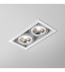 Square flush-mounted lamps - Aqform SQUARES 111x2 12V drop-in 30612-0000-T8-PH - product 1