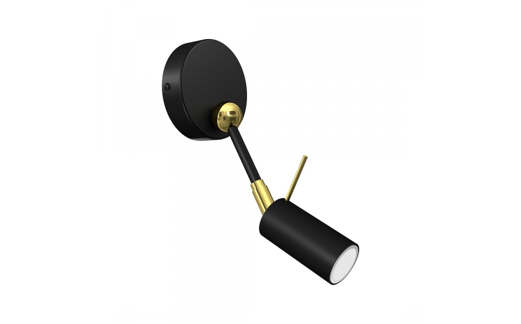 Milagro Kinkiet IRIS Black/Gold 1x mini GU10 MLP7269