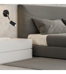 Cantilever wall lamps - Milagro Wall lamp IRIS Black/Gold 1x mini GU10 MLP7269 - product 5