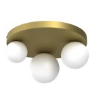 Ceiling lamps spheres - Milagro BIBIONE GOLD 3xG9 MLP8395 ceiling lamp. - product 1