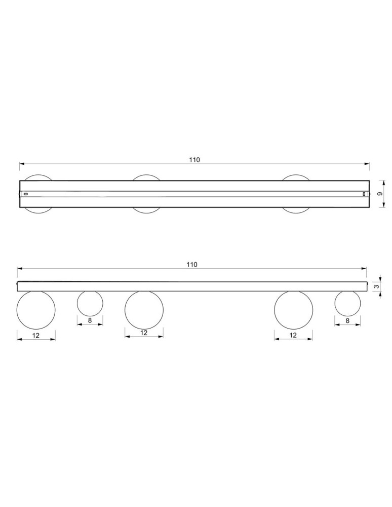 Ceiling lamps spheres - Milagro BIBIONE GOLD 5xG9 MLP8398 ceiling lamp. - product kolory-swiatla.pl 6