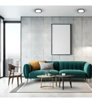 LED Plafonds - Milagro Plafond MAQ 18W 3CCT Black ML0438 - product 5