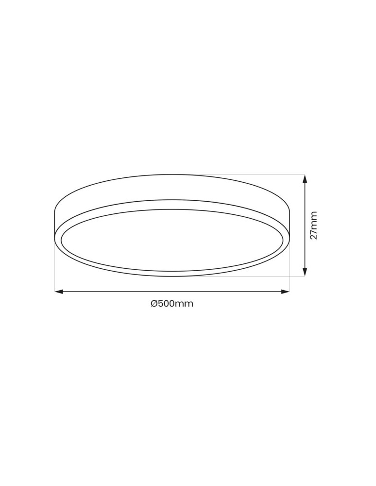 LED Plafonds - Milagro Plafond MAQ 40W 3CCT Black ML0441 - product kolory-swiatla.pl 7