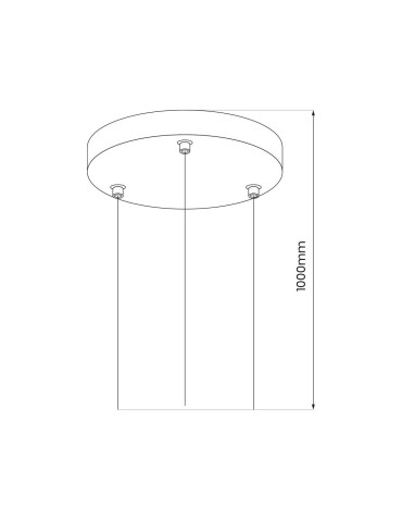 Milagro Zawiesie Plafon MAQ 18W / 24W / 50W ML0443 - produkt 2