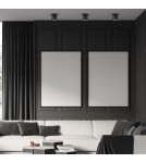 Round ceiling luminaires - Milagro Spot George 1xE27 Black ML0478 - product 2