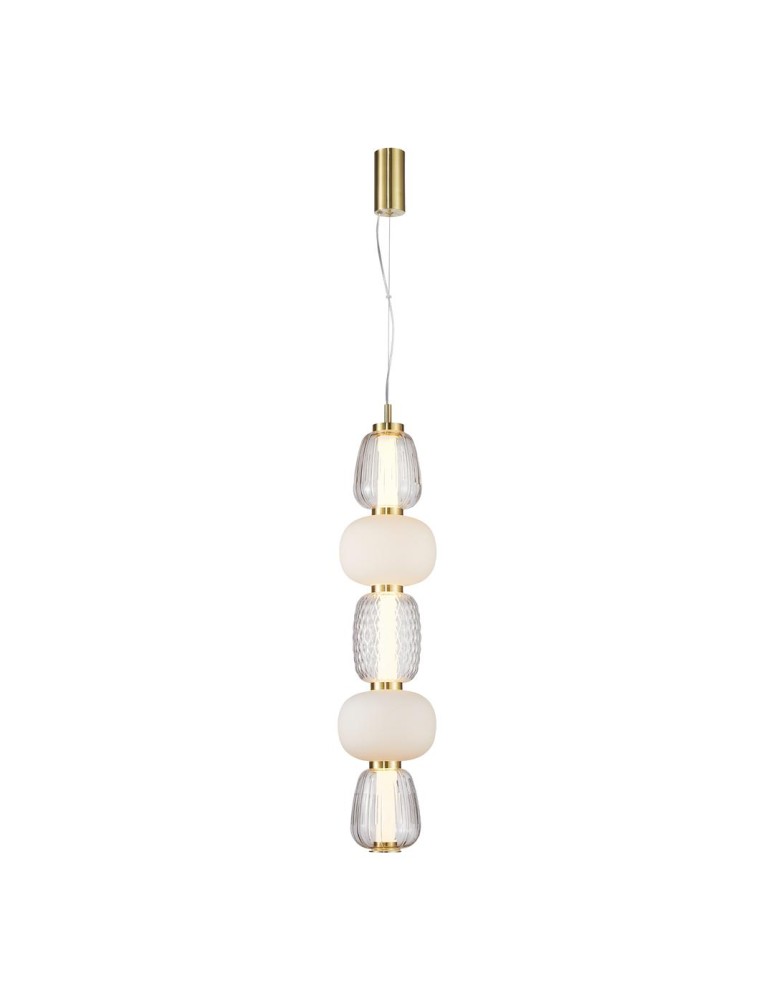 Designer pendant lamps - Milagro CARO GOLD 40W LED pendant lamp ML0361 - product kolory-swiatla.pl 1
