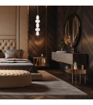 Designer pendant lamps - Milagro CARO GOLD 40W LED pendant lamp ML0361 - product 4