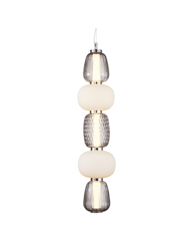 Designer pendant lamps - Milagro CARO SMOKED 40W LED pendant lamp ML0362 - product kolory-swiatla.pl 2