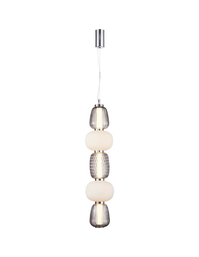 Designer pendant lamps - Milagro CARO SMOKED 40W LED pendant lamp ML0362 - product kolory-swiatla.pl 6