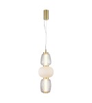 Designer pendant lamps - Milagro CARO GOLD 28W LED pendant lamp ML0363 - product 1