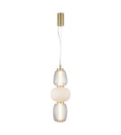Designer pendant lamps - Milagro CARO GOLD 28W LED pendant lamp ML0363 - product 6