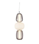 Designer pendant lamps - Milagro CARO SMOKED 28W LED pendant lamp ML0364 - product 2