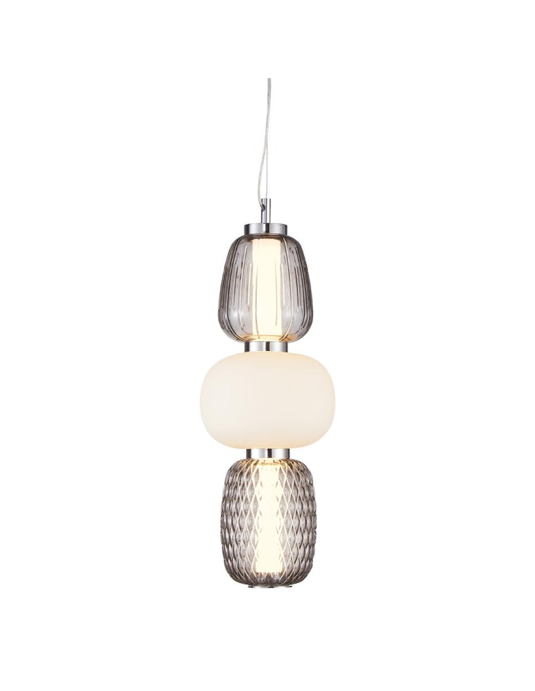 Designer pendant lamps - Milagro CARO SMOKED 28W LED pendant lamp ML0364 - product kolory-swiatla.pl 2